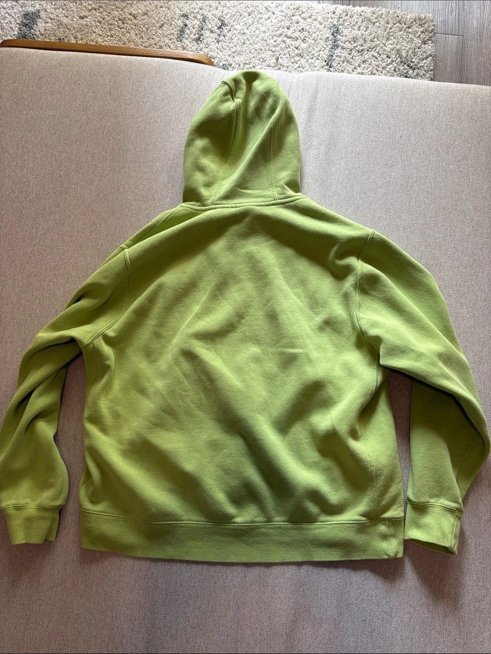 Nike Lime Green Pullover Hoodie